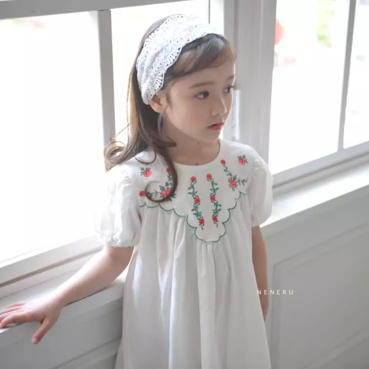 Neneru - Korean Children Fashion - #prettylittlegirls - Blossom One-piece - 2