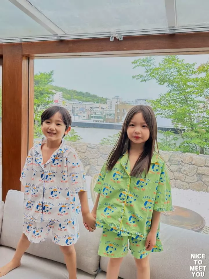 Nice To Meet You - Korean Children Fashion - #Kfashion4kids - With Me Pjama Set - 7
