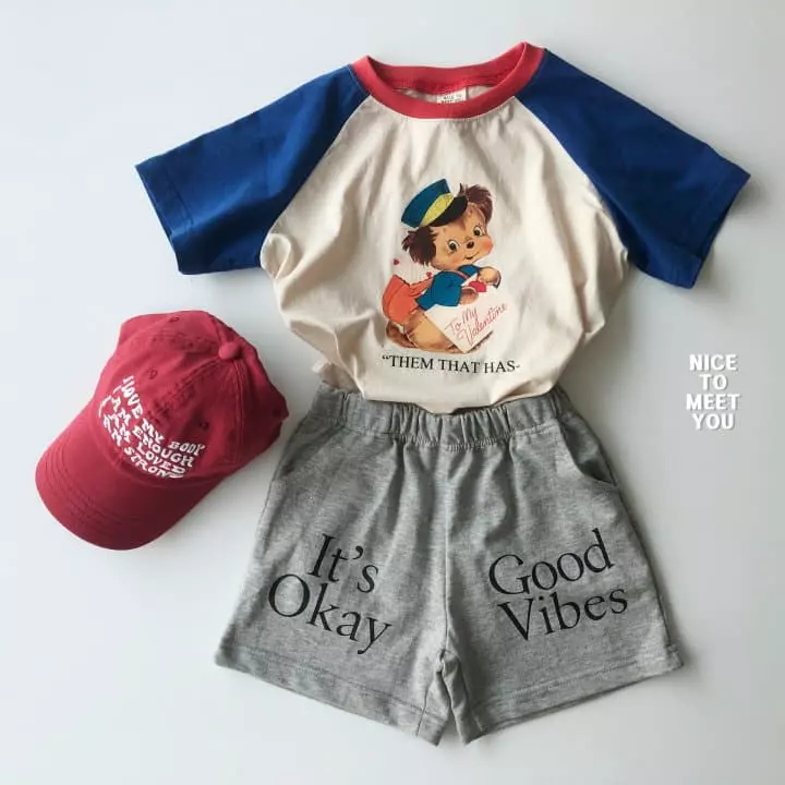 Nice To Meet You - Korean Children Fashion - #Kfashion4kids - Bera Raglan Tee - 2