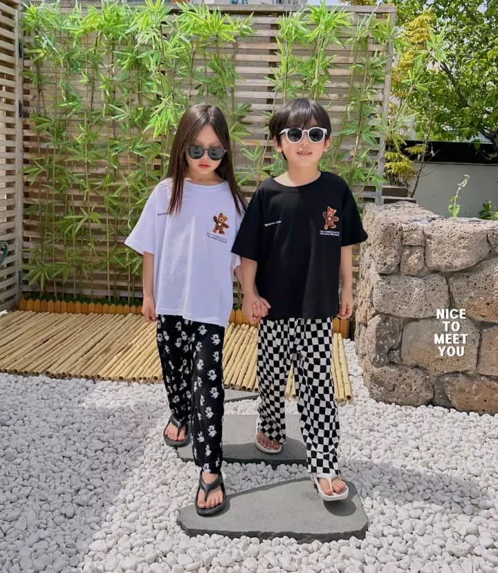 Nice To Meet You - Korean Children Fashion - #discoveringself - Daily Bear Tee - 7