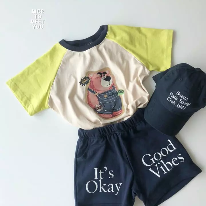 Nice To Meet You - Korean Children Fashion - #discoveringself - Bera Raglan Tee - 11