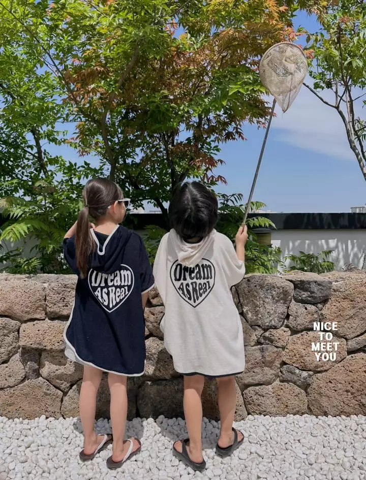 Nice To Meet You - Korean Children Fashion - #kidsshorts - Terry Hoody Cape L(S~XL) - 9