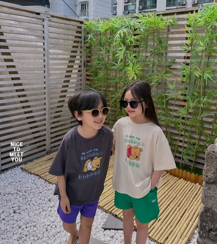 Nice To Meet You - Korean Children Fashion - #littlefashionista - Sleepy Tee - 7