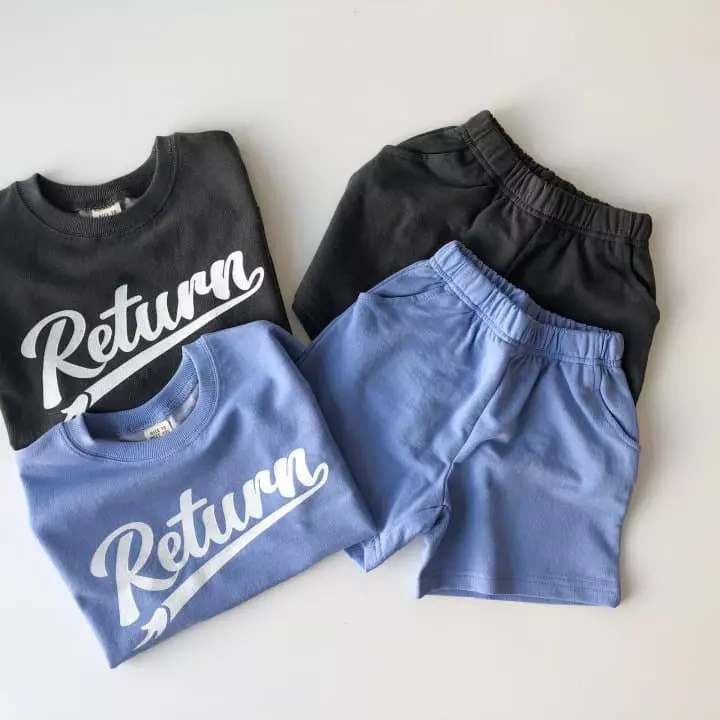Nice To Meet You - Korean Children Fashion - #littlefashionista - Return Top Bottom Set - 2