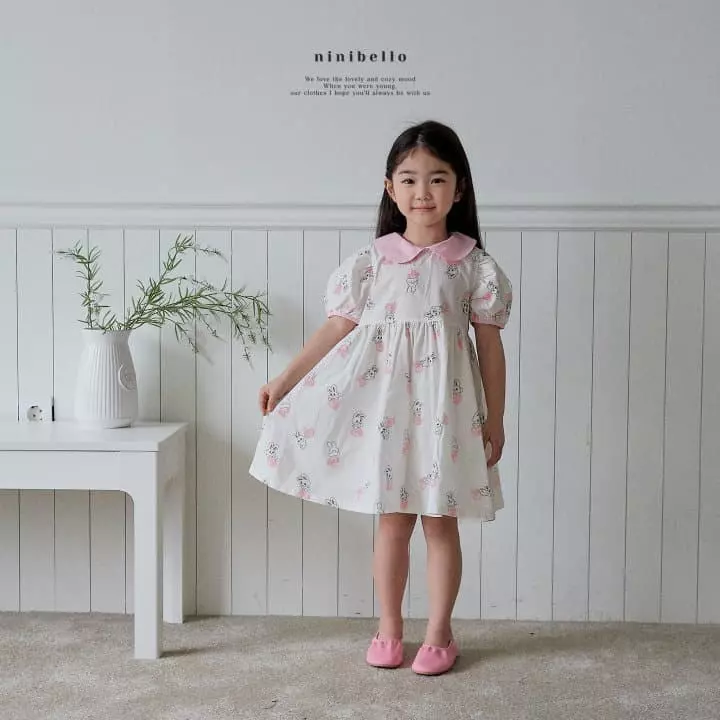 Ninibello - Korean Children Fashion - #Kfashion4kids - Love It One-piece - 2
