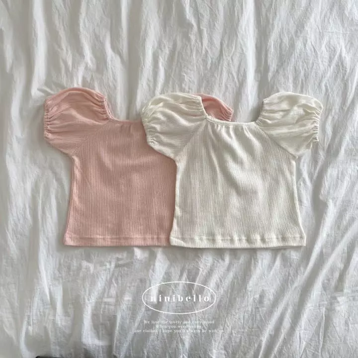 Ninibello - Korean Children Fashion - #discoveringself - Square Puff Tee