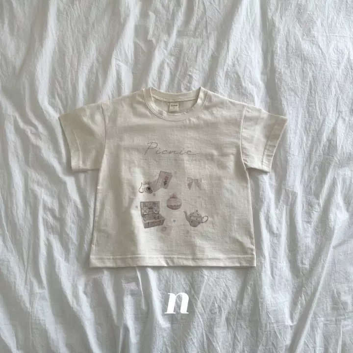 Ninibello - Korean Children Fashion - #fashionkids - Picnic Tee
