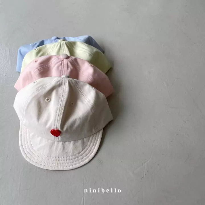 Ninibello - Korean Children Fashion - #kidsshorts - Heart Buttom Cap - 4