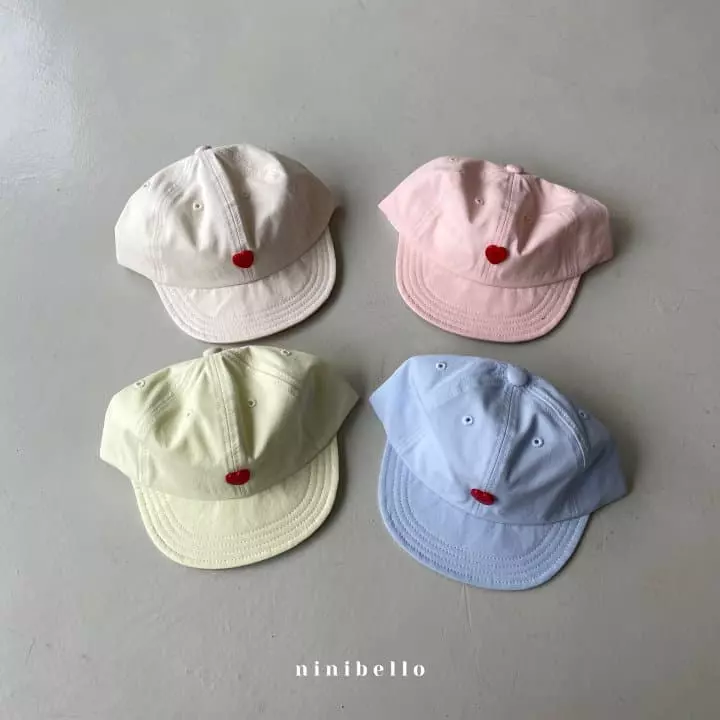Ninibello - Korean Children Fashion - #kidzfashiontrend - Heart Buttom Cap - 5