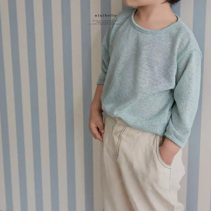 Ninibello - Korean Children Fashion - #littlefashionista - Summer Knit Tee - 9