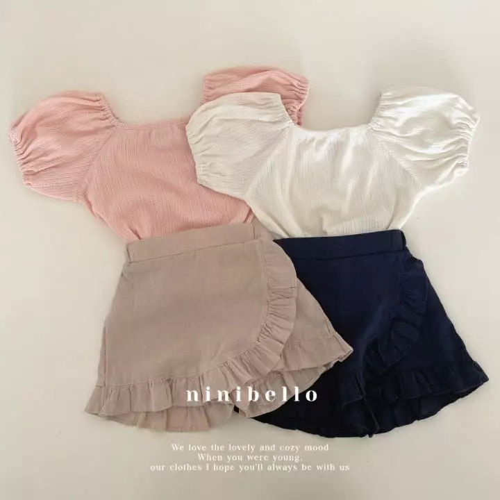 Ninibello - Korean Children Fashion - #magicofchildhood - Square Puff Tee - 8