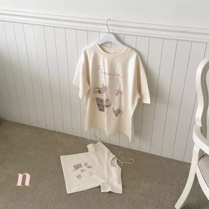 Ninibello - Korean Children Fashion - #prettylittlegirls - Picnic Tee - 9