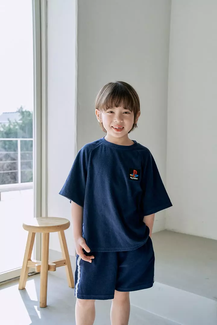 Nrk - Korean Children Fashion - #childofig - Embrodiery Terry Tee - 12