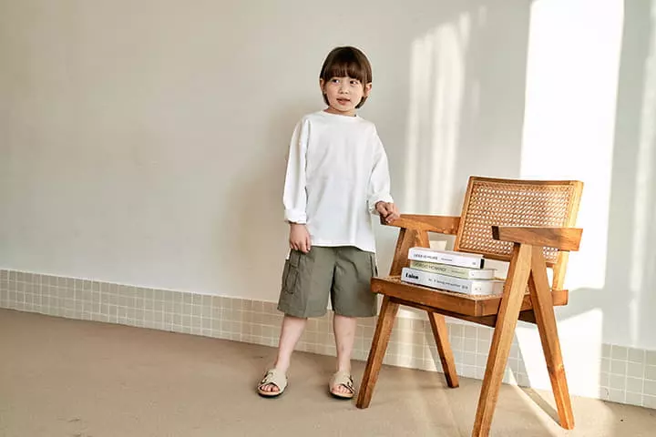 Nrk - Korean Children Fashion - #childofig - Basic Slit Tee - 10