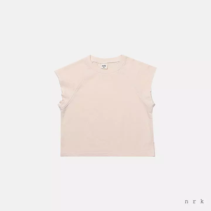 Nrk - Korean Children Fashion - #childofig - Terry Slit Top Bottom Set - 3