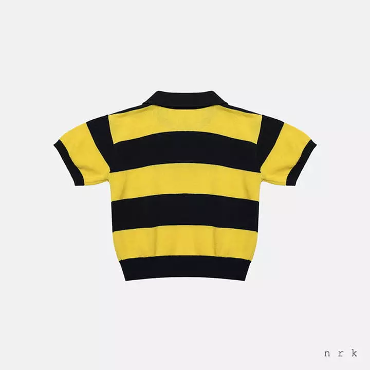 Nrk - Korean Children Fashion - #designkidswear - Stripes Knit Tee - 4