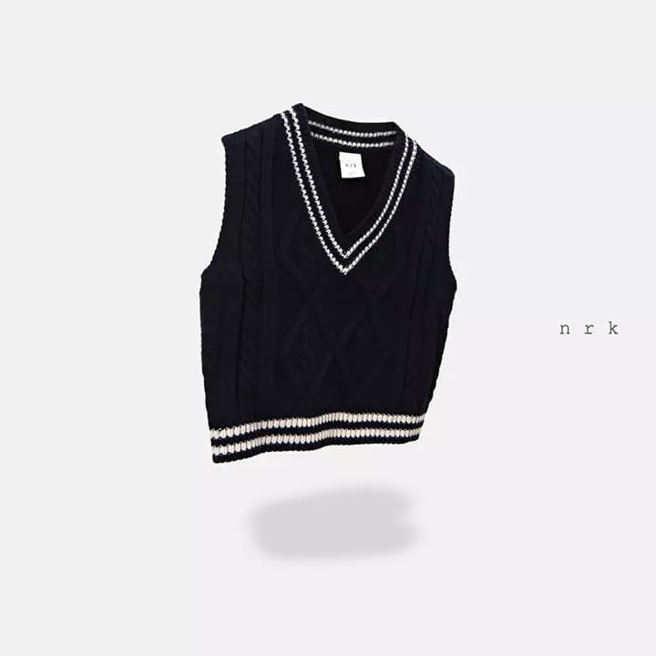 Nrk - Korean Children Fashion - #kidsshorts - School Look Vest - 2