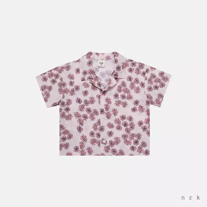Nrk - Korean Children Fashion - #kidsstore - Flower Shirt - 2
