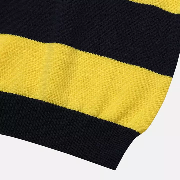 Nrk - Korean Children Fashion - #kidsstore - Stripes Knit Tee - 7