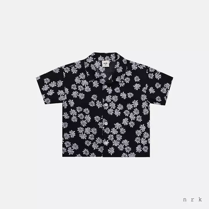 Nrk - Korean Children Fashion - #kidzfashiontrend - Flower Shirt - 3