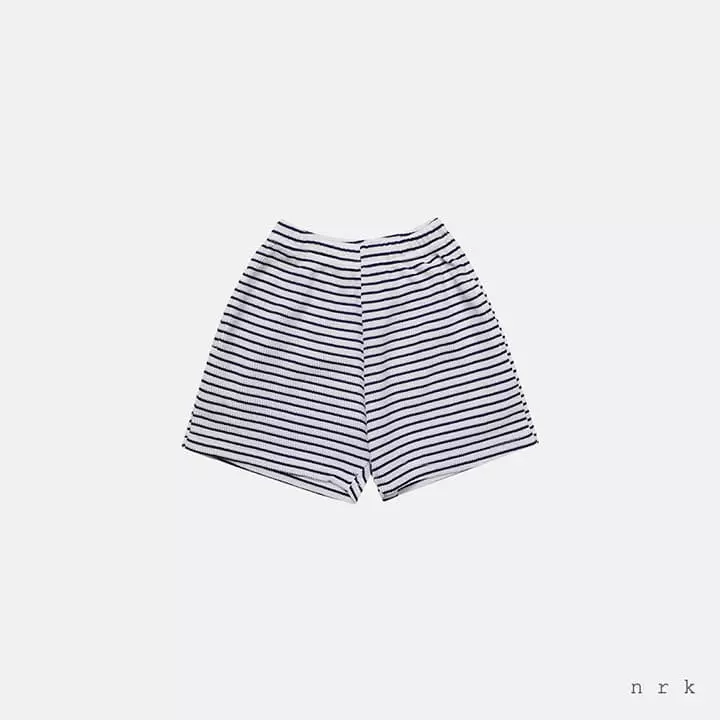 Nrk - Korean Children Fashion - #littlefashionista - Waffle Stripes Pants - 3