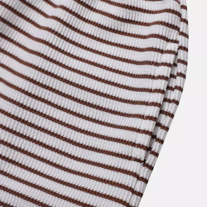 Nrk - Korean Children Fashion - #littlefashionista - Waffle Stripes Pants - 4