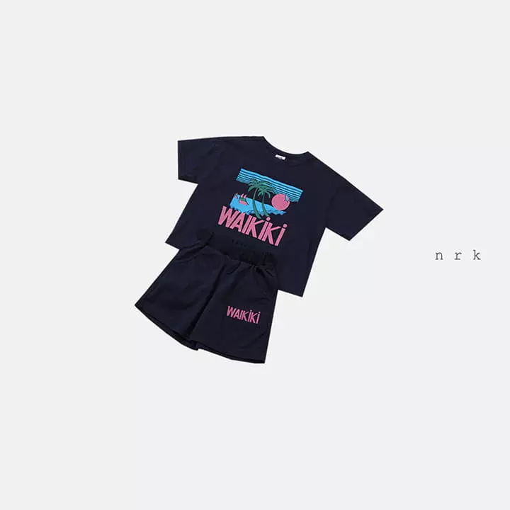 Nrk - Korean Children Fashion - #magicofchildhood - Wakiki Top Bottom Set - 2