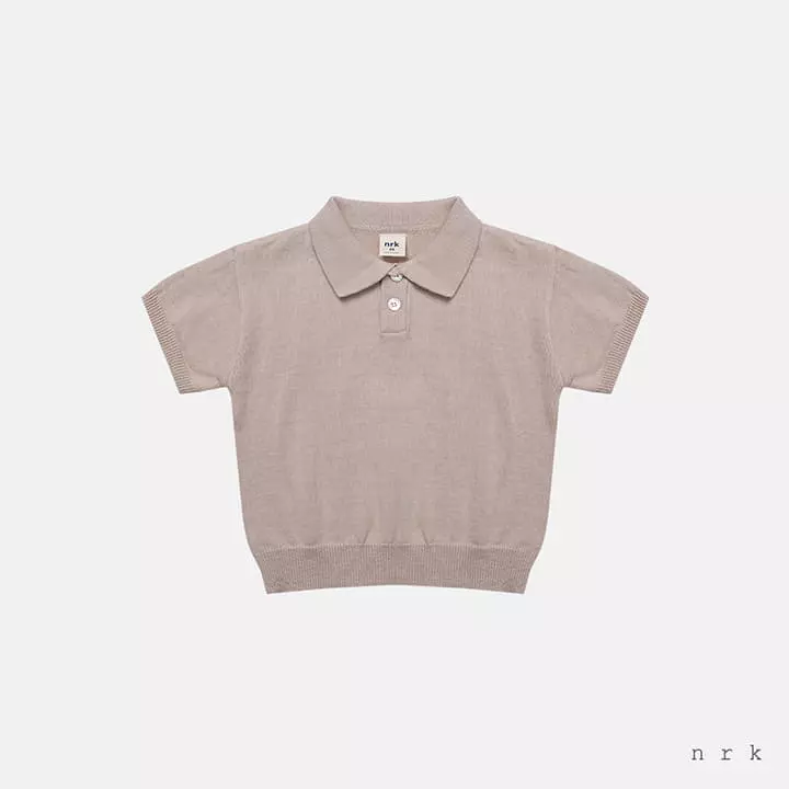 Nrk - Korean Children Fashion - #prettylittlegirls - Cotton Collar Knit Tee - 3