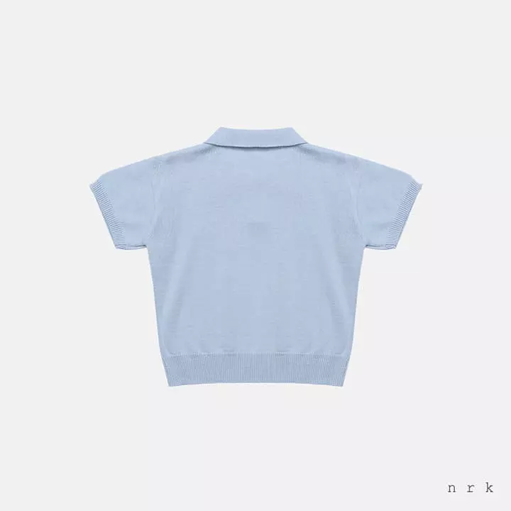Nrk - Korean Children Fashion - #stylishchildhood - Cotton Collar Knit Tee - 6