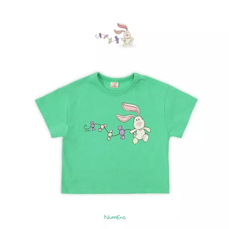 Numero - Korean Children Fashion - #prettylittlegirls - Rabbit Tee - 4