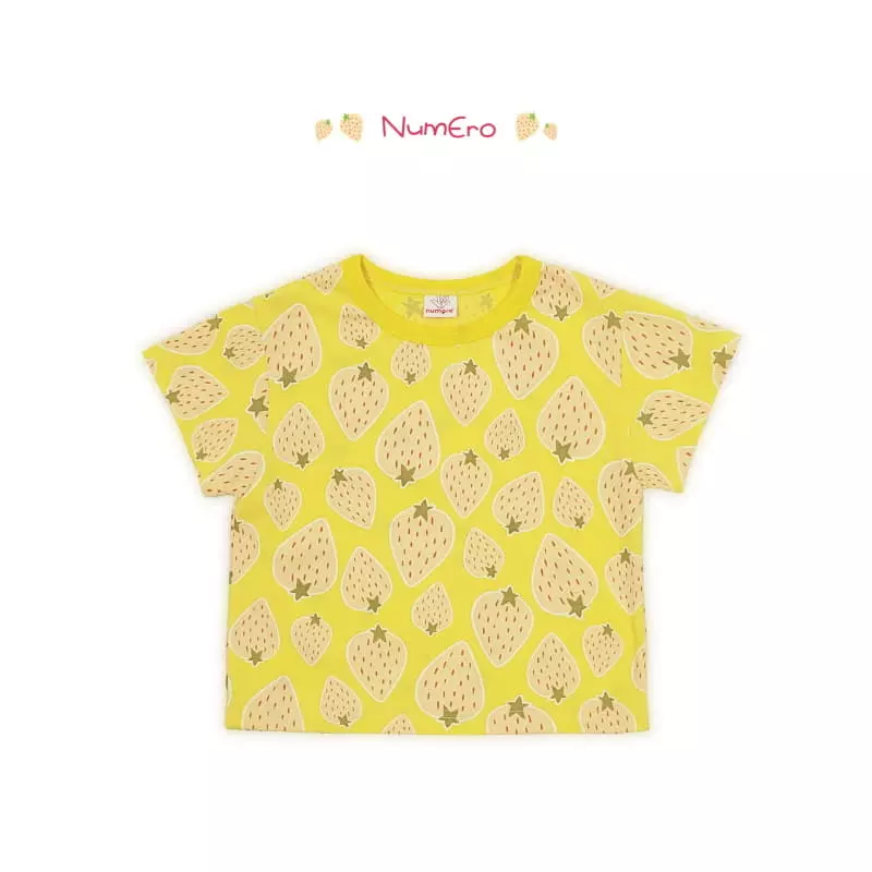 Numero - Korean Children Fashion - #childofig - Strawberry Tee - 4