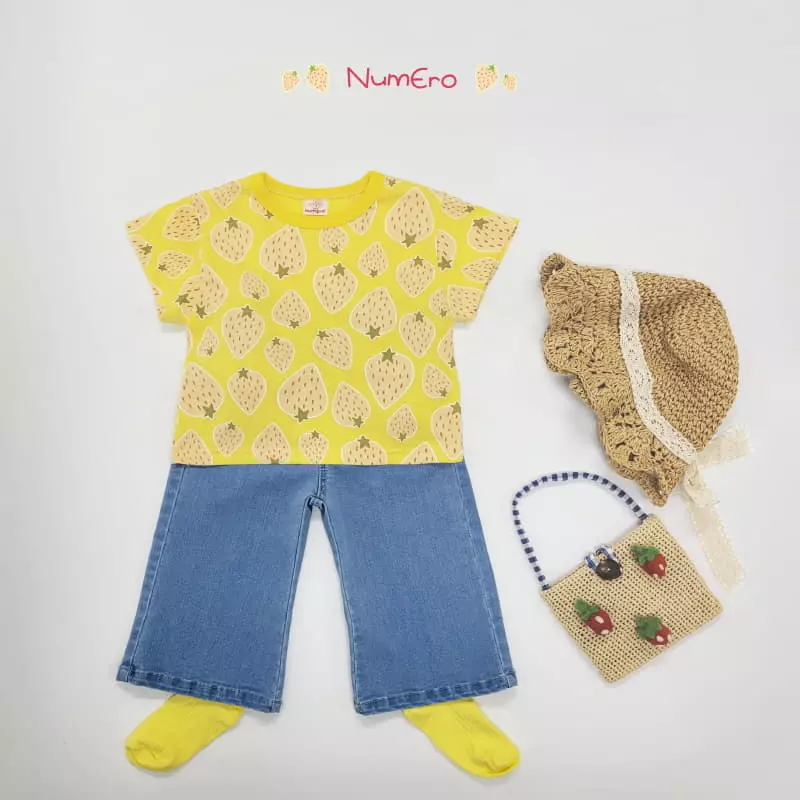 Numero - Korean Children Fashion - #childrensboutique - Strawberry Tee - 5