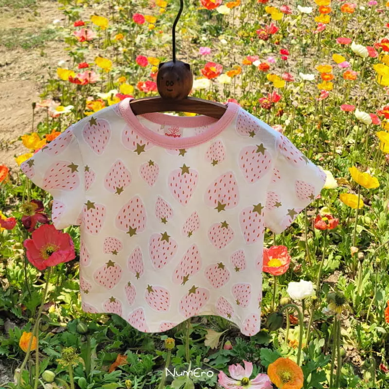 Numero - Korean Children Fashion - #discoveringself - Strawberry Tee - 7