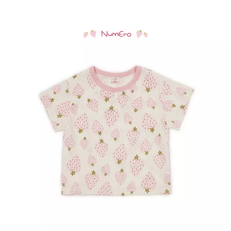 Numero - Korean Children Fashion - #fashionkids - Strawberry Tee - 8