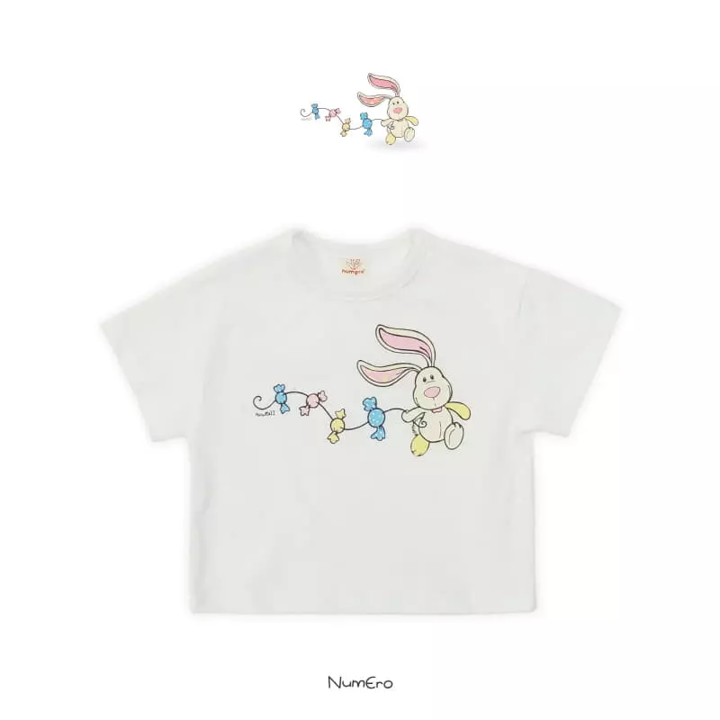 Numero - Korean Children Fashion - #magicofchildhood - Rabbit Tee