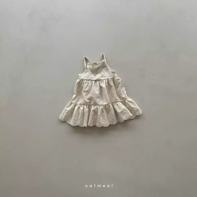 Oatmeal - Korean Children Fashion - #kidsshorts - Oz Lace Blouse - 2
