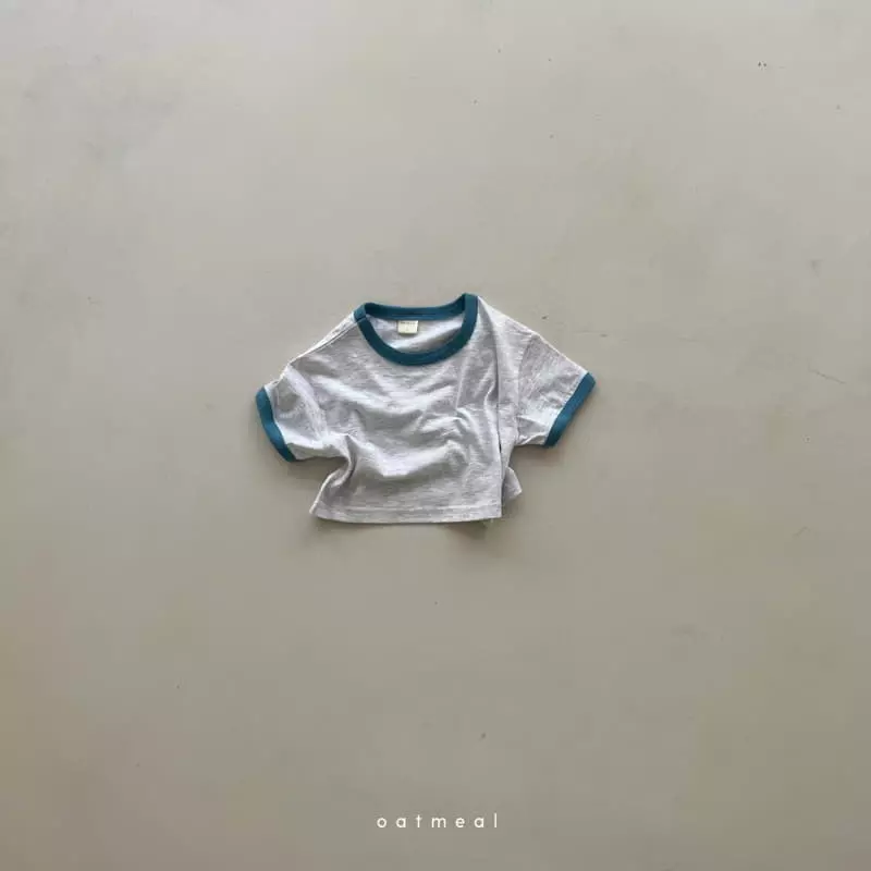 Oatmeal - Korean Children Fashion - #kidzfashiontrend - Some One Tee - 2