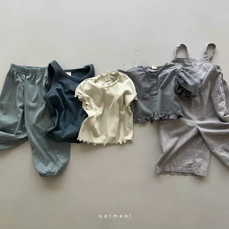 Oatmeal - Korean Children Fashion - #littlefashionista - Luv Pants - 5