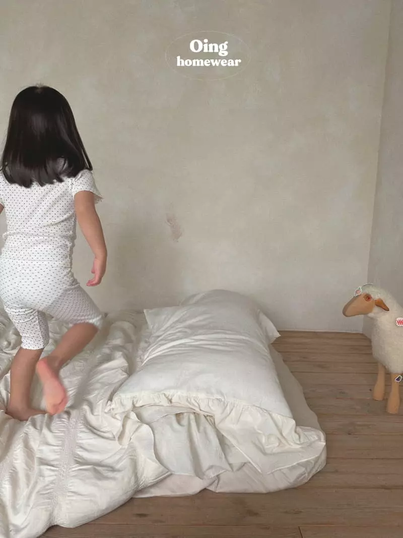 Oing - Korean Children Fashion - #fashionkids - Anfant Top Bottom Set - 8