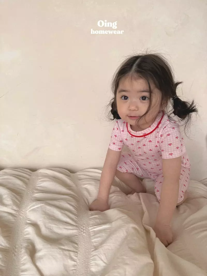 Oing - Korean Children Fashion - #kidsshorts - Anfant Top Bottom Set - 9