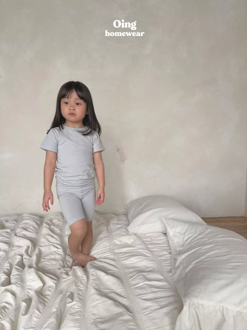 Oing - Korean Children Fashion - #kidsshorts - Choucream Top Bottom Set - 7