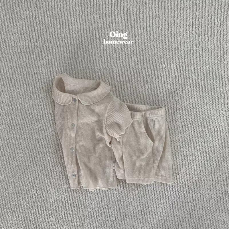 Oing - Korean Children Fashion - #littlefashionista - Miu Collar Top Bottom Set - 12