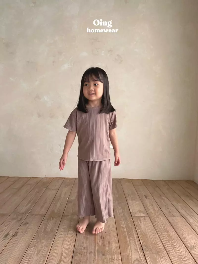 Oing - Korean Children Fashion - #littlefashionista - Salrang Top Bottom Set - 6