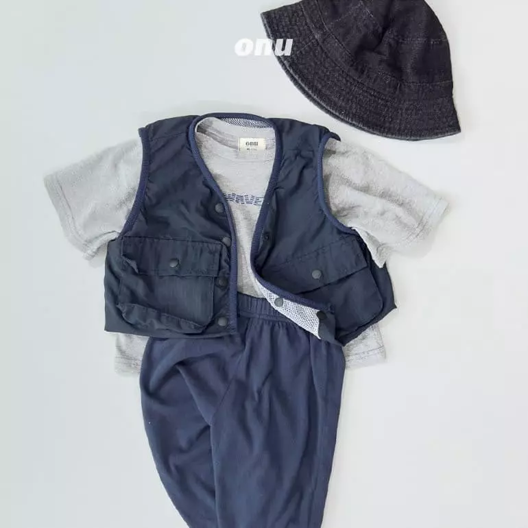 Onu - Korean Children Fashion - #childofig - Fish Vest - 7