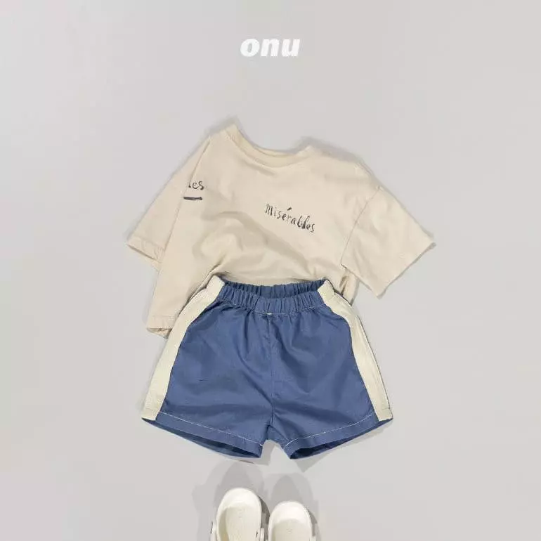 Onu - Korean Children Fashion - #childofig - Tape Shorts - 8