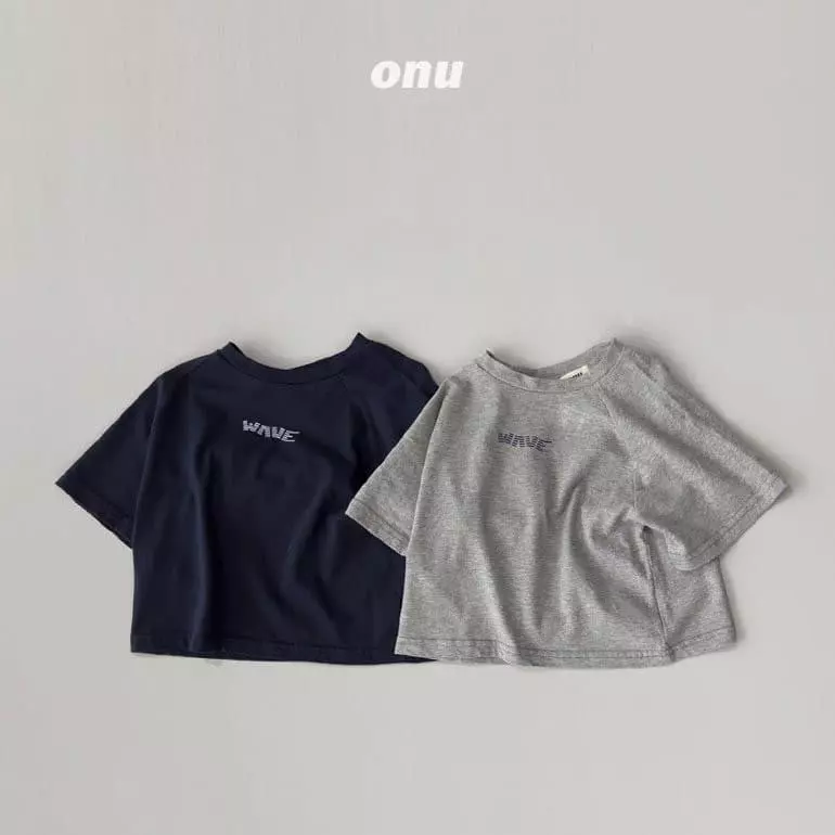 Onu - Korean Children Fashion - #childofig - Wave Tee - 3