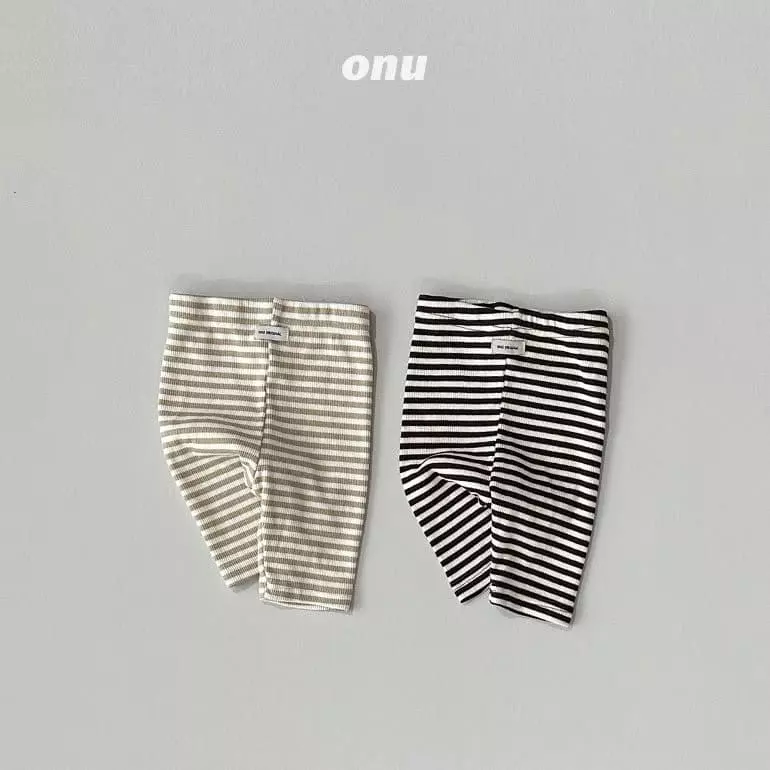 Onu - Korean Children Fashion - #discoveringself - Stripes Leggings