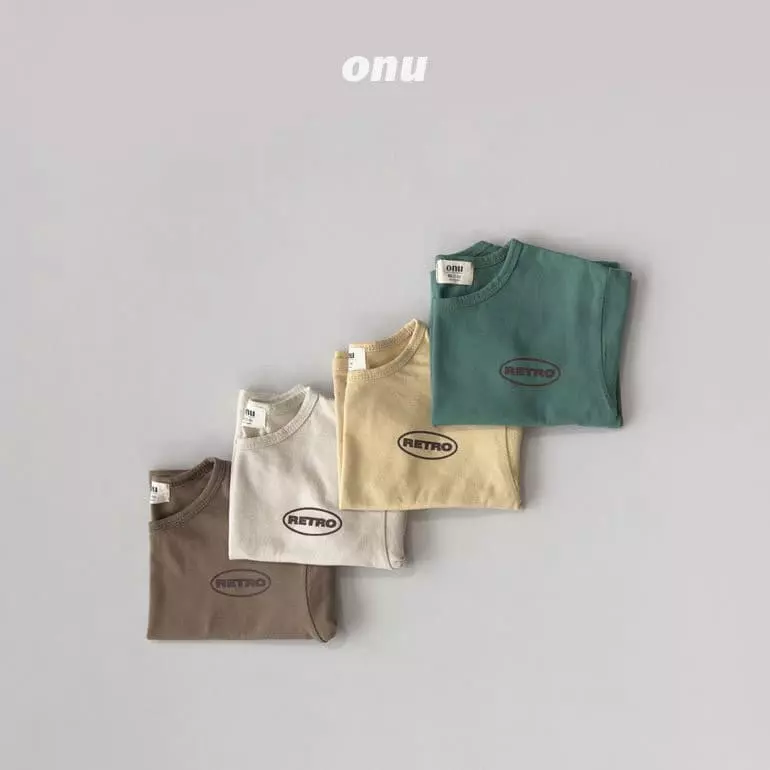 Onu - Korean Children Fashion - #discoveringself - Retro Tee - 8