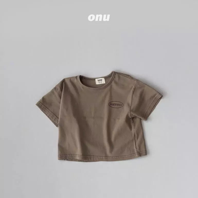 Onu - Korean Children Fashion - #fashionkids - Retro Tee - 9