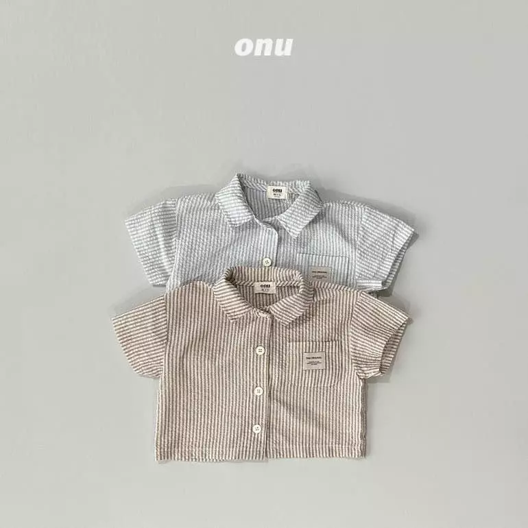 Onu - Korean Children Fashion - #kidsstore - Stripes Shirt